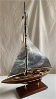 Thomas Kinkade Lighthouse Sailboat