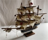 Spanish Galleon Angel Model Ship