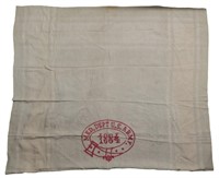 1884 Medical Dept US Army Embroidered Blanket