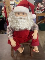 Barefoot Santa Claus