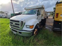 07 Ford F-750 5yd Dump 3FRXF75F07V505429