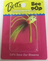 Betts Bee Pop Chart/black/yellow Lure Size 6
