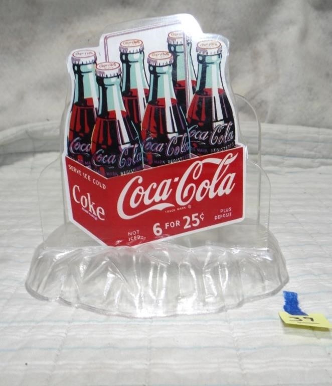 Coca Cola Napkin & Straw Holder