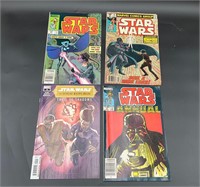 Lot of 4 Star Wars Marvel Comics 1980's & More