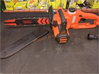 Black+decker corded 14" chainsaw