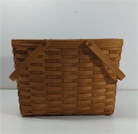 1990 Longaberger Classic Magazine Basket