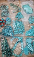 Turquoise, Magnesite, & Blue Colored Beads & ...
