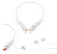 Gearonic True Wireless Headphones, White, 5899-Whr