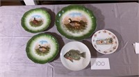 Bavaria Pheasant Platter and Plates BR1