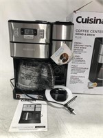 CUISINART COFFEE CENTER GRINDER AND BREW PLUS