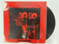Autograph COA Queen single Vinyl