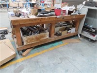 Mobile Timber Work Bench 2000x850x800mm