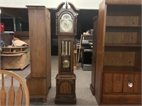 Pearl Grandfather Clock In Great Condition