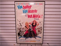 "Viva Maria" movie poster starring Brigitte