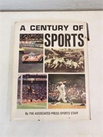 "A Century of Sports" hardback book, 1971