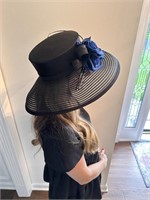 Black Elegant Hat by Giovannio New York