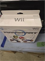 Wii system with Mario kart