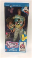 Heart Family Visits Disneyland Dad New in Box
