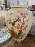 Blue Bird vase