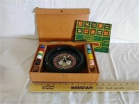 Vintage small roulette game