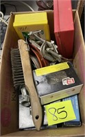 box nails clamps etc
