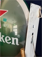 Double Sided light Up Heineken Sign, Wall Mounted