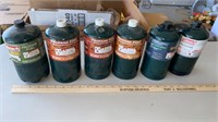 6 Propane Fuel Canisters - Believed to All be