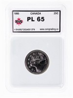 Canada 1995 25 Cents PL65 - KSA