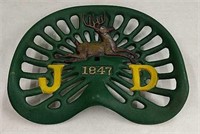 Cast Iron JD 1847 Tractor Seat Repainted