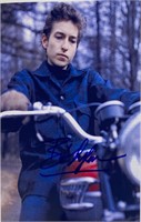 Autograph Bob Dylan Photo