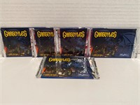 5 Sealed Packs Skybox Gargoyles