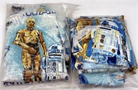 Vintage Star Wars Twin Flat Sheet & Pillowcase, 2