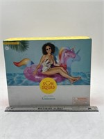 NEW Sun Squad Inflatable Unicorn Float