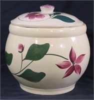 Watt Pottery Pansy Cookie Jar