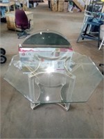 Have Your Choice of Glass Tops for this Table