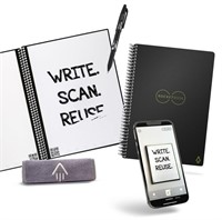 Rocketbook Smart Reusable Notebook - Dot-Grid Eco-