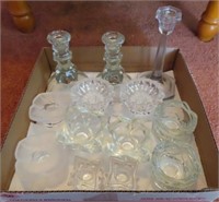 (6) PAIR OF CANDLE HOLDERS