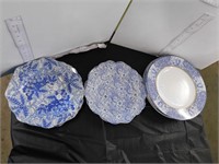 LOT SPODE AND COVENTRY BLUE PLATES