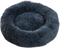 ULN - Plush Calming Dog Bed, Donut Dog Bed for Sma