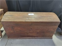 Antique Wooden Chest 48.5"x24"x27"