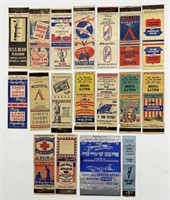 Lot Of US Army WWII Matchbook Covers & More