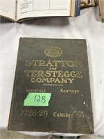 Stratton and Terstegge Co 1929 Catalog