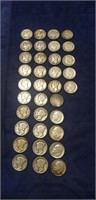 (35) Assorted Silver Dimes