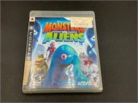 Monsters vs Aliens PS3 Playstation 3 Video Game