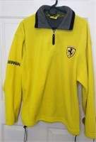 Men's Ferrari Yellow Fleece L