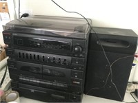 Memorex Stereo, cassette, disc, turntable