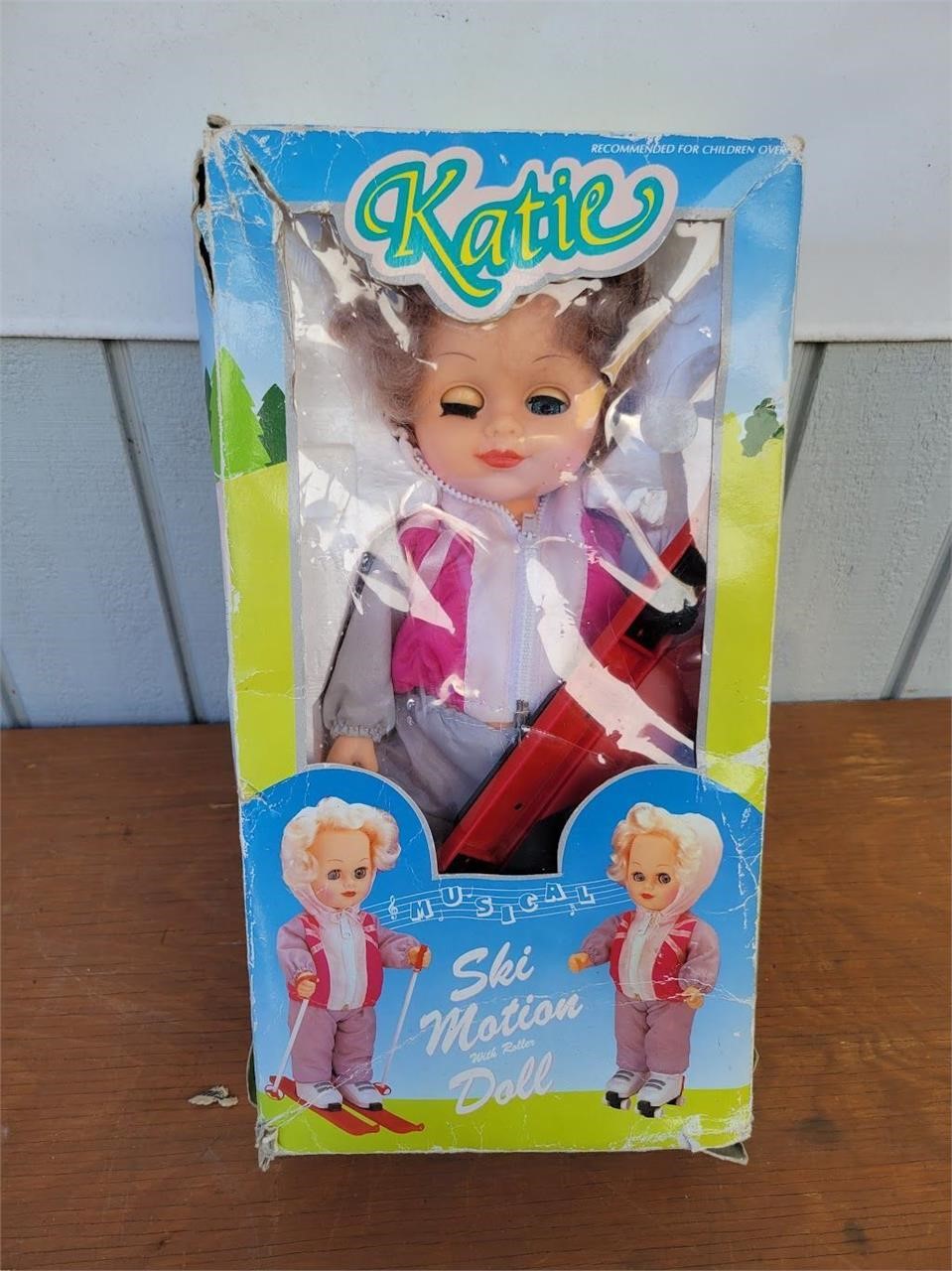 Vintage Katie Ski Motion Doll