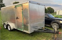2001 Wells cargo enclosed trailer with ownership