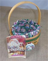 Longaberger 1999 Small Easter Basket & Liner