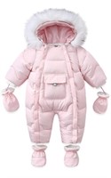 ( New ) Size : 62-66cm LAT Baby Winter Hooded